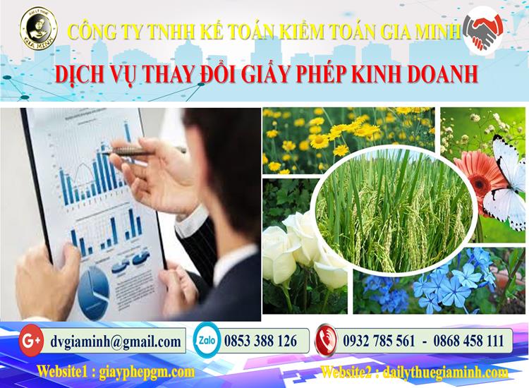 Dịch vụ thay đổi giấy phép kinh doanh tại Tuyên Quang 4 Thủ tục thay đổi giấy phép kinh doanh tại Tuyên Quang