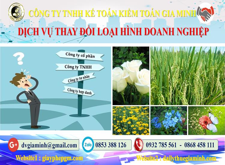Dịch vụ thay đổi loại hình doanh nghiệp tại Huyện Nhà Bè 4 Thủ tục thay đổi loại hình doanh nghiệp tại Huyện Nhà Bè