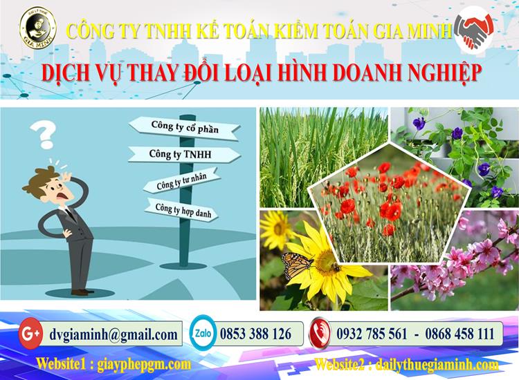 Dịch vụ thay đổi loại hình doanh nghiệp tại Phú Quốc 4 Thủ tục thay đổi loại hình doanh nghiệp tại Phú Quốc