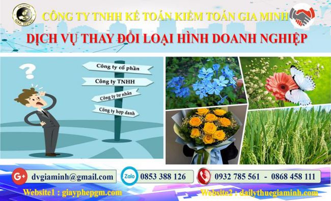 Dịch vụ thay đổi loại hình doanh nghiệp tại Quận 12 4 Thủ tục thay đổi loại hình doanh nghiệp tại Quận 12