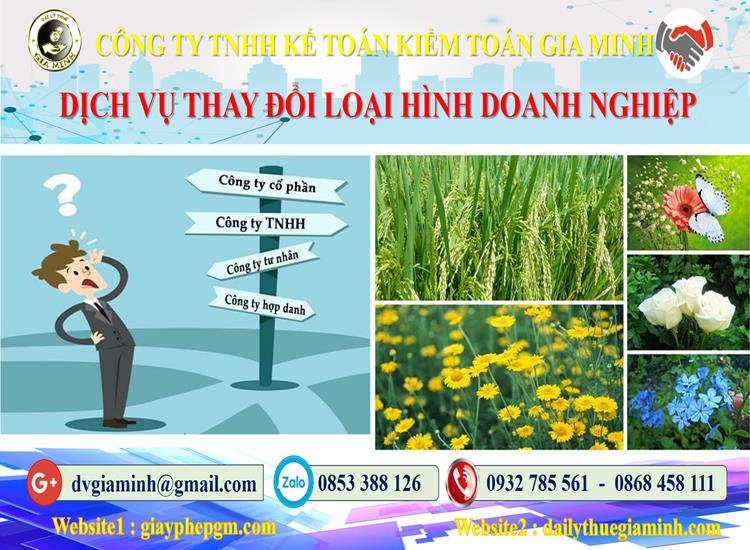Thủ tục thay đổi loại hình doanh nghiệp tại Quận 3