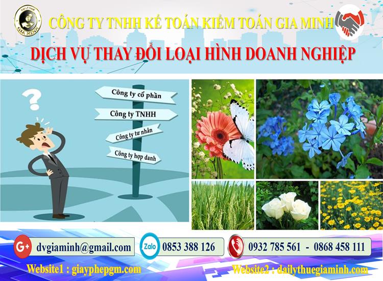 Dịch vụ thay đổi loại hình doanh nghiệp tại Quảng Ninh 4 Thủ tục thay đổi loại hình doanh nghiệp tại Quảng Ninh