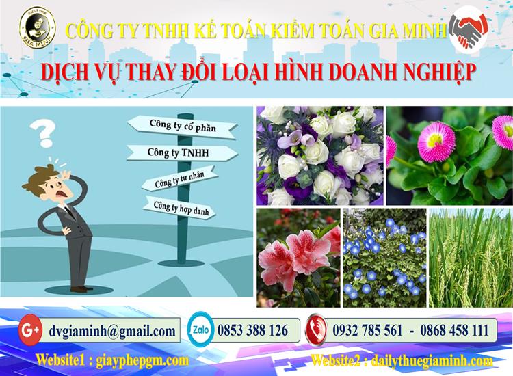 Dịch vụ thay đổi loại hình doanh nghiệp tại Quảng Trị 4 Thủ tục thay đổi loại hình doanh nghiệp tại Quảng Trị