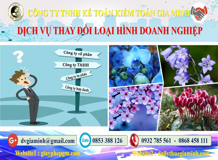 Dịch vụ thay đổi loại hình doanh nghiệp tại Thái Nguyên 4 Thủ tục thay đổi loại hình doanh nghiệp tại Thái Nguyên