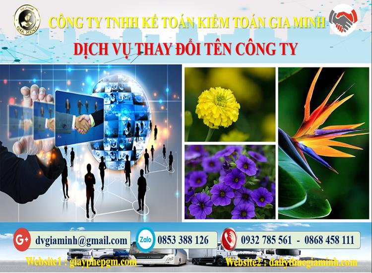 Dịch vụ thay đổi tên công ty tại Nha Trang 4 Thủ tục thay đổi tên công ty tại Nha Trang