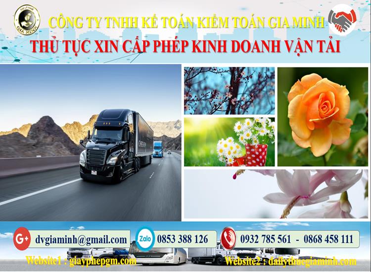 Thủ tục xin giấy phép kinh doanh vận tải tại Quận Tây Hồ