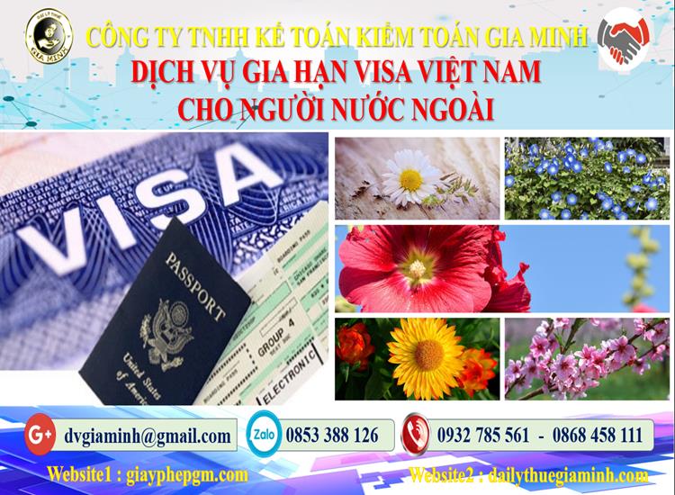 Thủ tục gia hạn visa việt nam cho người nước ngoài tại Hà Nội