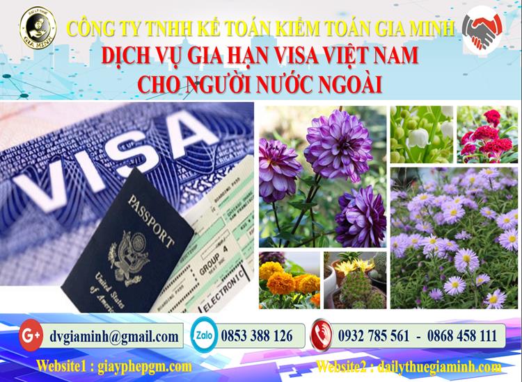 Thủ tục gia hạn visa việt nam cho người nước ngoài tại Huyện Thới Lai