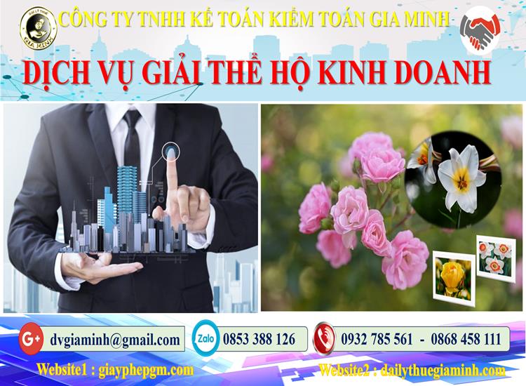 Giải thể hộ kinh doanh Hà Nội đúng thủ tục – Tránh bị xử phạt và nợ thuế 4 Giải thể hộ kinh doanh Hà Nội