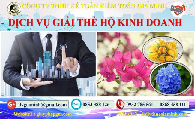 Giải thể hộ kinh doanh Thái Bình