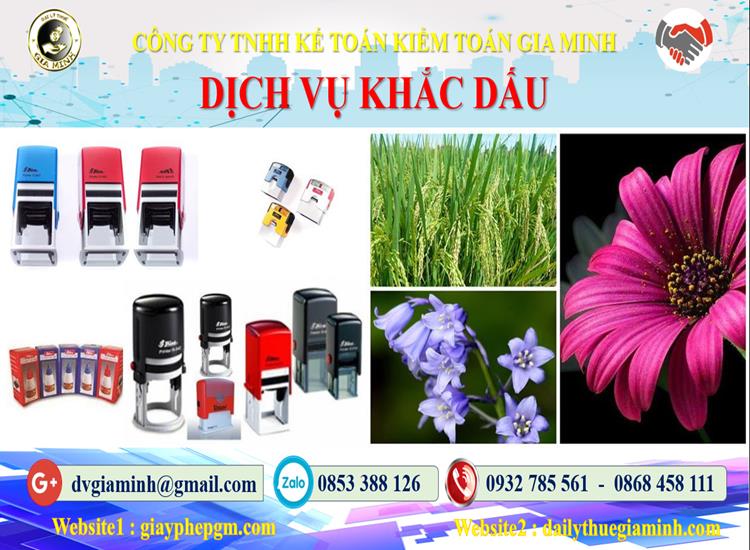 Khắc dấu tại Bạc Liêu 4 Khắc dấu tại Bạc Liêu