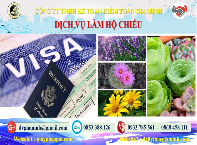 Thủ tục làm hộ chiếu tại Bạc Liêu