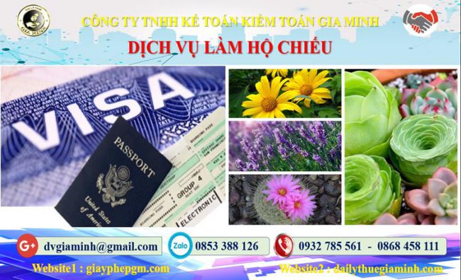 Làm hộ chiếu Bến Tre 4 Thủ tục làm hộ chiếu tại Bến Tre