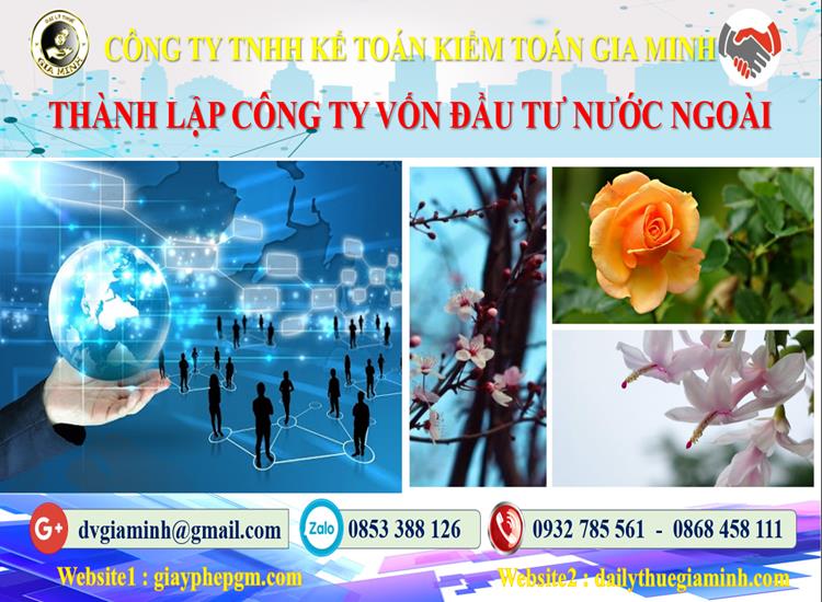 Thành lập công ty 100% vốn đầu tư nước ngoài tại Quận 3 4 Thủ tục TLCT 100% vốn đầu tư nước ngoài tại Quận 3