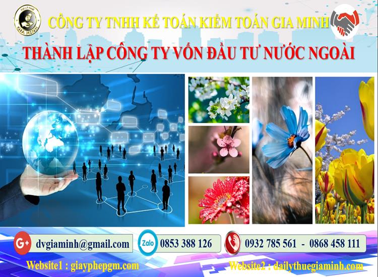 Thành lập công ty 100% vốn đầu tư nước ngoài tại Quận Bình Thuỷ 4 Thủ tục thành lập công ty 100% vốn đầu tư nước ngoài tại Quận Bình Thuỷ