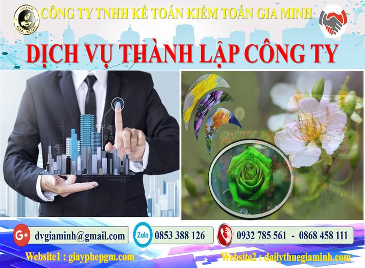 Thành lập công ty bảo vệ tại Bạc Liêu
