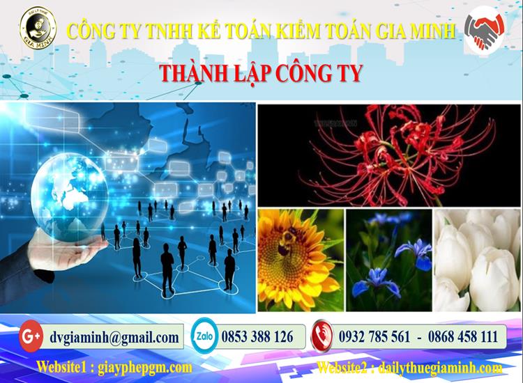 Thành lập công ty tại Nam Định trọn gói 4 Thủ tục thành lập doanh nghiệp tại Nam Định trọn gói