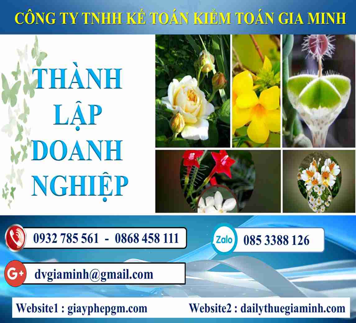 Thành lập doanh nghiệp tại Quận Long Biên 4 Thủ tục thành lập công ty tại Quận Long Biên