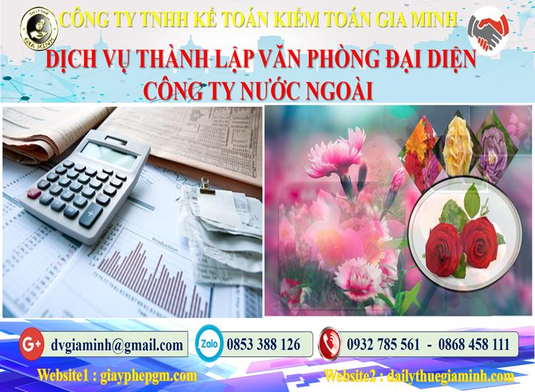 Thành lập văn phòng đại diện công ty nước ngoài tại Huyện Nhà Bè 5 Thủ tục thành lập văn phòng đại diện công ty nước ngoài Huyện Nhà Bè