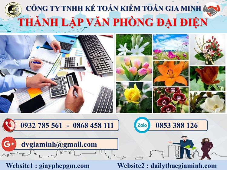 Thành lập văn phòng đại diện tại Phú Yên 4 Thủ tục đăng ký văn phòng đại diện tại Phú Yên
