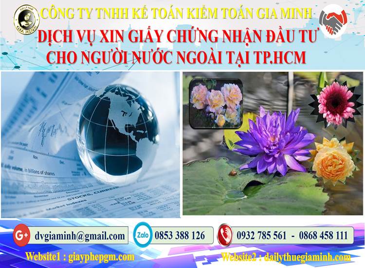 Giấy chứng nhận đầu tư cho người nước ngoài