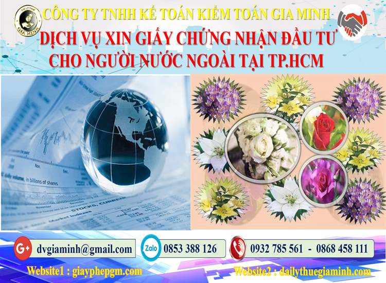 Xin giấy chứng nhận đầu tư cho người nước ngoài tại Hải Phòng 4 Giấy chứng nhận đầu tư cho người nước ngoài
