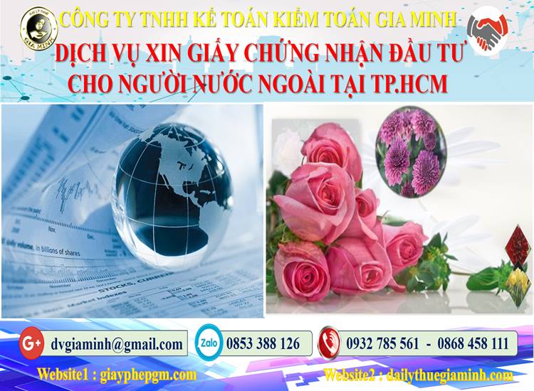 Giấy chứng nhận đầu tư cho người nước ngoài