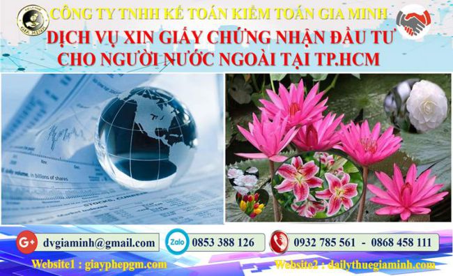 Giấy chứng nhận đầu tư cho người nước ngoài