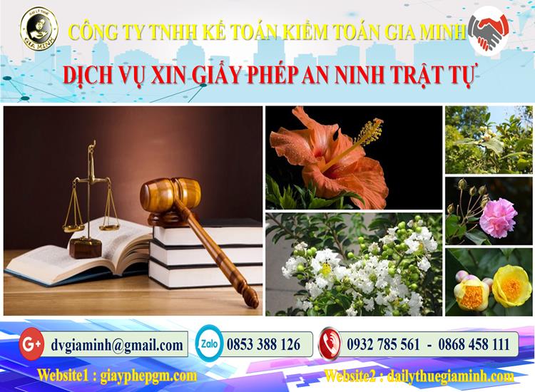 Xin giấy phép an ninh trật tự tại Quận Hoàn Kiếm 4 Xin giấy phép an ninh trật tự tại Quận Hoàn Kiếm