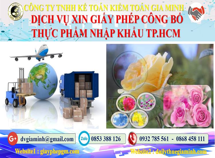 Xin giấy phép công bố thực phẩm nhập khẩu Cà Mau 4 Xin giấy phép công bố thực phẩm nhập khẩu Cà Mau