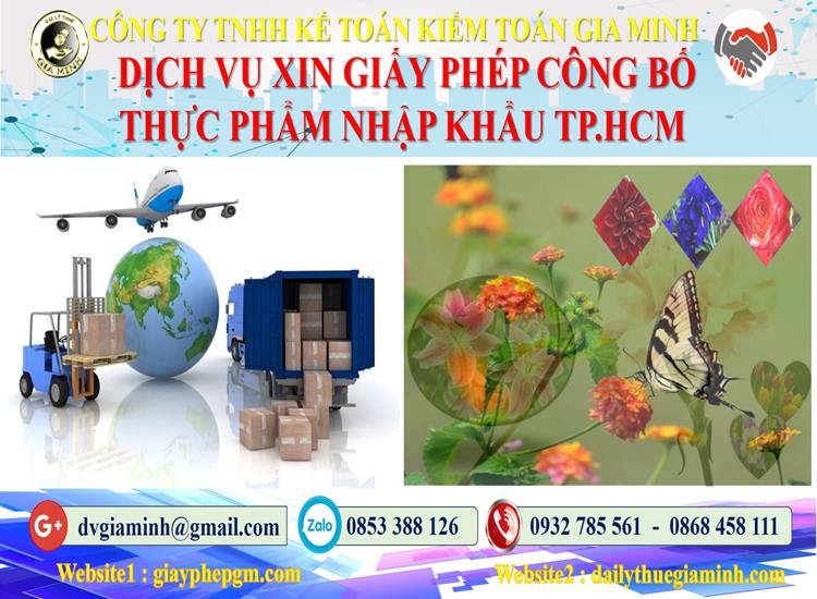 Xin giấy phép công bố thực phẩm nhập khẩu Quảng Nam