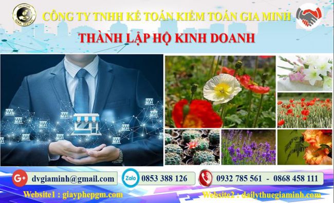 Xin giấy phép hộ kinh doanh tại Huyện Đông Anh như thế nào? 4 Thủ tục thành lập hộ kinh doanh tại Huyện Đông Anh