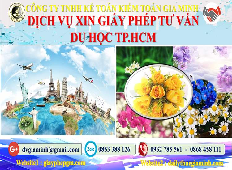 Xin giấy phép tư vấn du học Quận 3 4 Đăng ký giấy phép tư vấn du học Quận 3