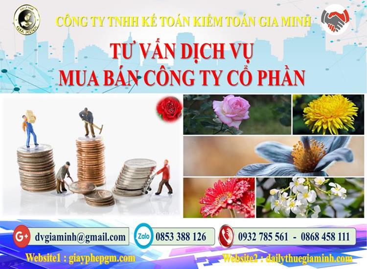 Tư vấn Dịch vụ mua bán Công ty Cổ phần 6 Tìm mua bán công ty cổ phần
