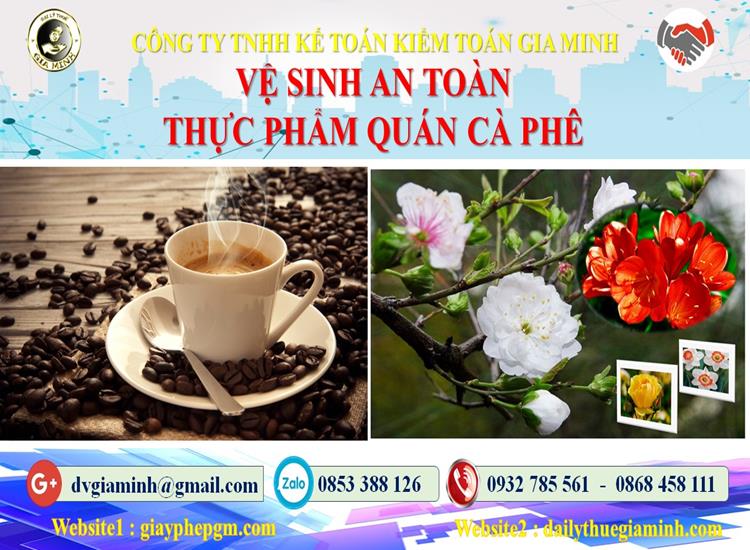Vệ sinh an toàn thực phẩm quán cà phê
