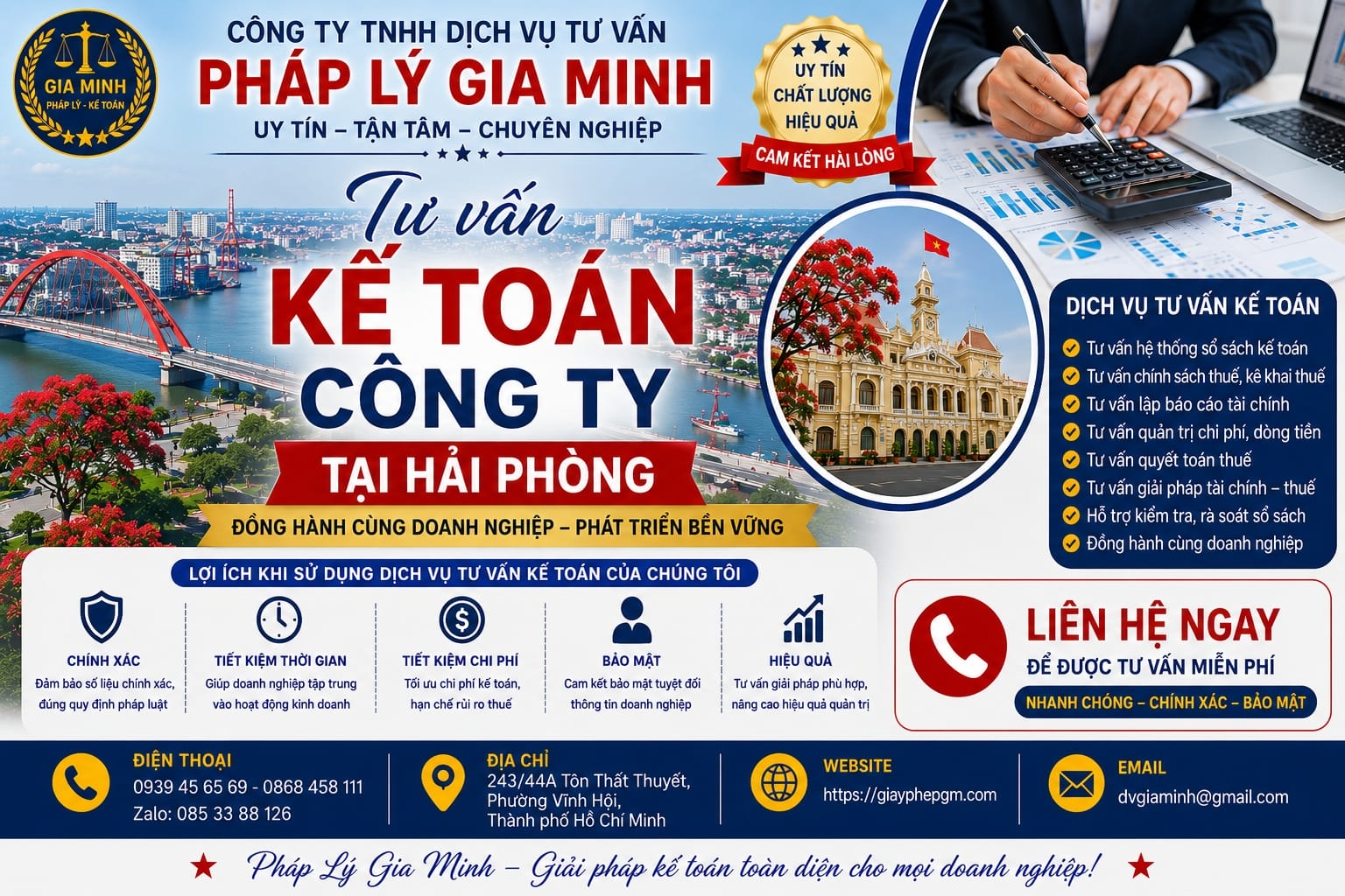 Dịch vụ kế toán tại Hải Phòng – Đồng hành cùng doanh nghiệp trong quản lý tài chính 16 Tư vấn kế toán công ty tại Hải Phòng