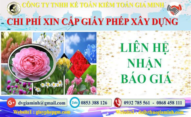 Bảng giá dịch vụ xin giấy phép xây dựng Bạc Liêu