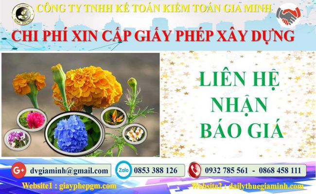 Bảng giá dịch vụ xin giấy phép xây dựng Bình Phước