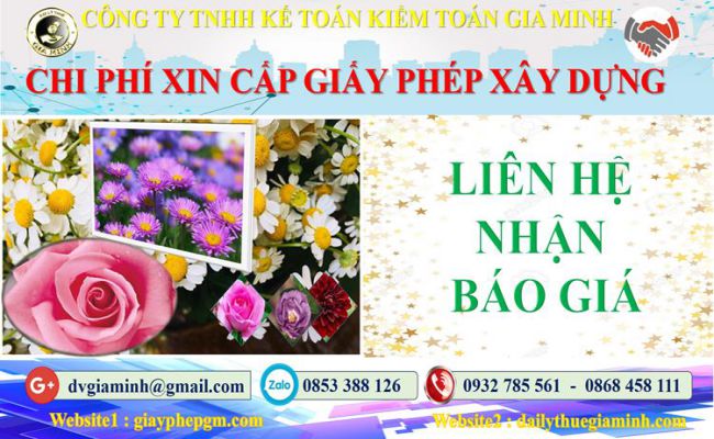 Bảng giá dịch vụ xin giấy phép xây dựng Cao Bằng