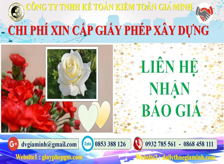 Bảng giá dịch vụ xin giấy phép xây dựng Đồng Tháp
