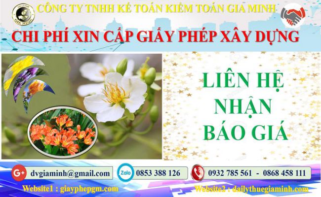 Bảng giá dịch vụ xin giấy phép xây dựng Hà Giang