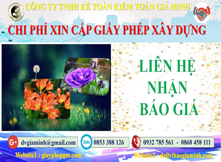 Bảng giá dịch vụ xin giấy phép xây dựng Hà Nội