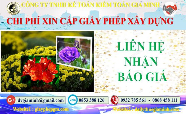 Bảng giá dịch vụ xin giấy phép xây dựng Hải Phòng