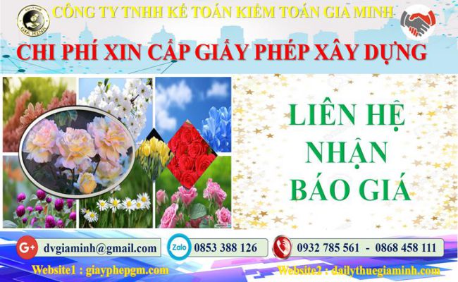 Bảng giá dịch vụ xin giấy phép xây dựng Hậu Giang