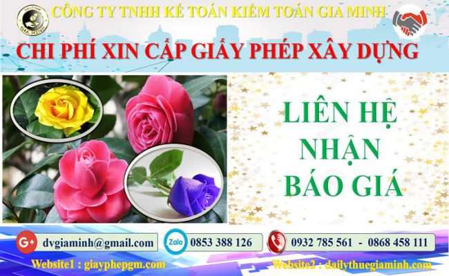 Bảng giá dịch vụ xin giấy phép xây dựng Huế