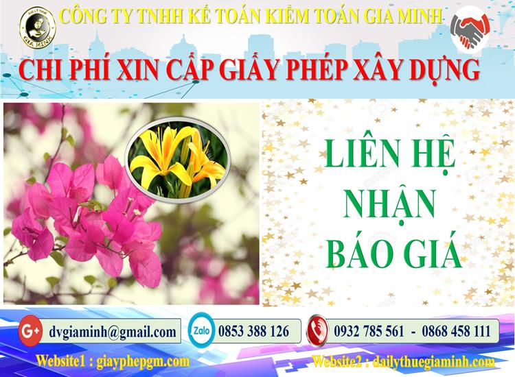 Dịch vụ xin giấy phép xây dựng tại Huyện Ba Vì 5 Bảng giá dịch vụ xin giấy phép xây dựng Huyện Ba Vì