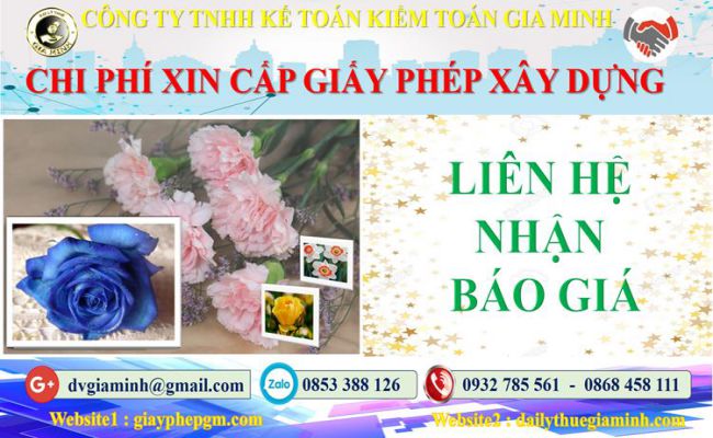 Bảng giá dịch vụ xin giấy phép xây dựng Huyện Đông Anh