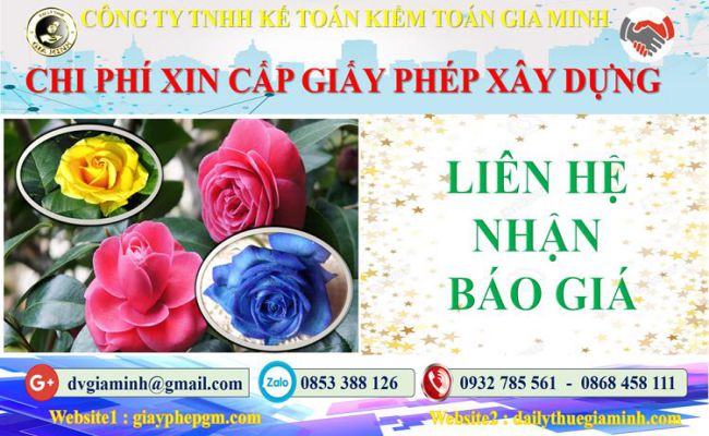 Bảng giá dịch vụ xin giấy phép xây dựng Huyện Gia Lâm
