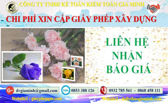 Bảng giá dịch vụ xin giấy phép xây dựng Huyện Nhà Bè