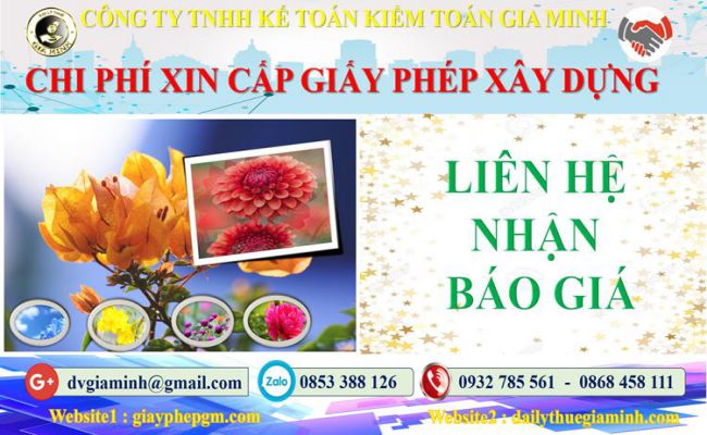 Bảng giá dịch vụ xin giấy phép xây dựng Huyện Thới Lai